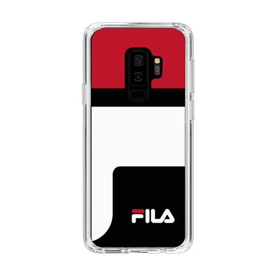 スリムプロテクションケース［ FILA - LOGOIMAGE - Red ］