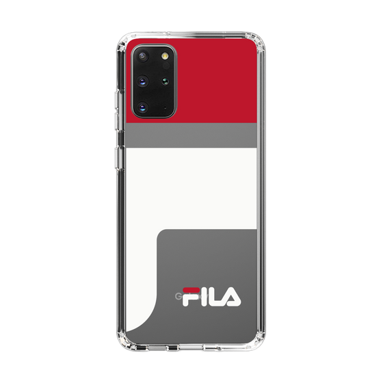 スリムプロテクションケース［ FILA - LOGOIMAGE - Red ］