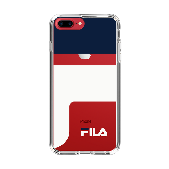 スリムプロテクションケース［ FILA - LOGOIMAGE - DarkNavy ］