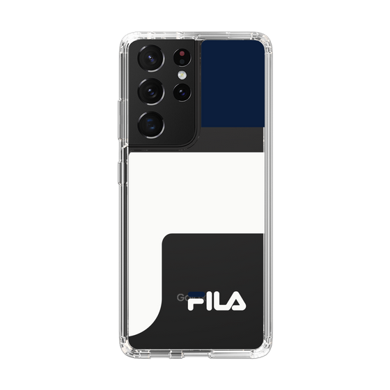 スリムプロテクションケース［ FILA - LOGOIMAGE - DarkNavy ］