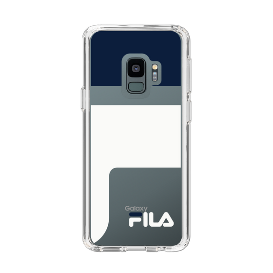 スリムプロテクションケース［ FILA - LOGOIMAGE - DarkNavy ］