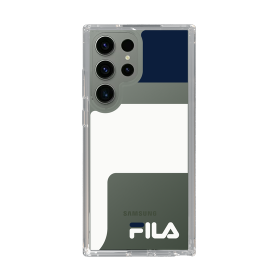 スリムプロテクションケース［ FILA - LOGOIMAGE - DarkNavy ］