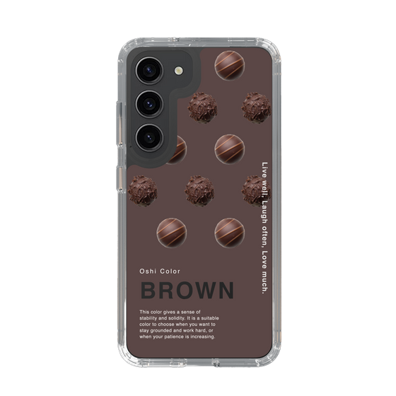 スリムプロテクションケース［ BROWN-Chocolate ］