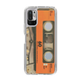スリムプロテクションケース［ RETORO CASSETTE TAPE - Skeleton Orange ］