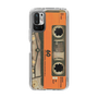 スリムプロテクションケース［ RETORO CASSETTE TAPE - Skeleton Orange ］