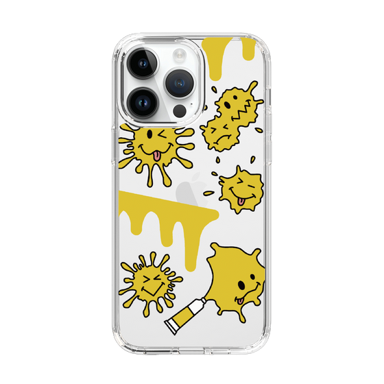 スリムプロテクションケース［ PAINTING SMILE Yellow ］