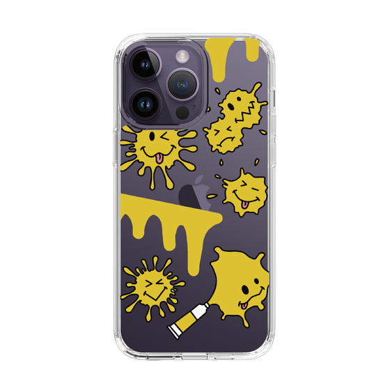スリムプロテクションケース［ PAINTING SMILE Yellow ］