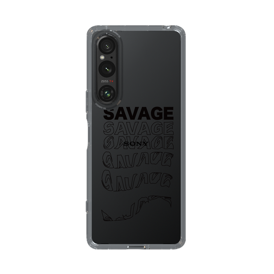 スリムプロテクションケース［ SAVAGE Black ］