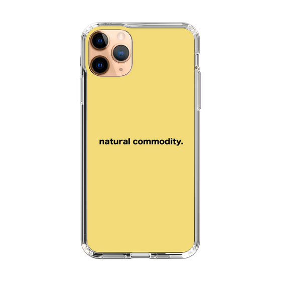 スリムプロテクションケース［ NATURAL COMMODITY Yellow ］