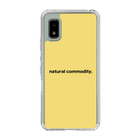 スリムプロテクションケース［ NATURAL COMMODITY Yellow ］