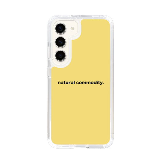 スリムプロテクションケース［ NATURAL COMMODITY Yellow ］