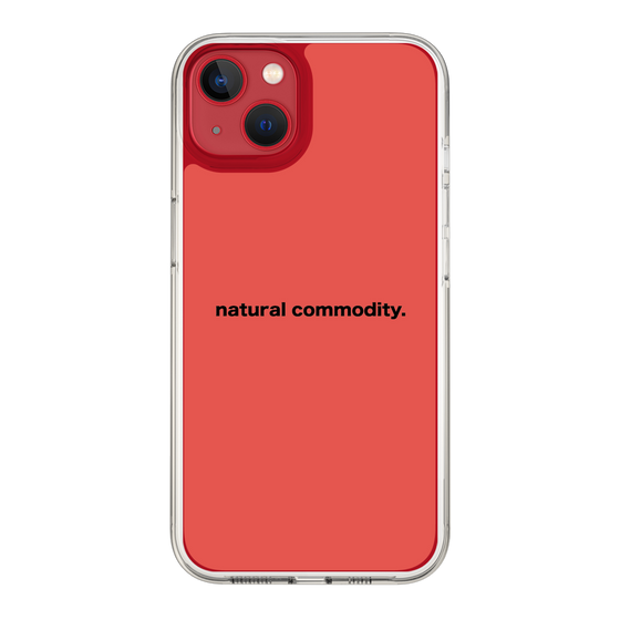 スリムプロテクションケース［ NATURAL COMMODITY Red ］