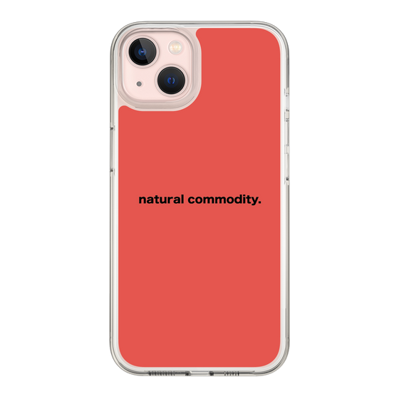 スリムプロテクションケース［ NATURAL COMMODITY Red ］