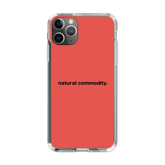 スリムプロテクションケース［ NATURAL COMMODITY Red ］