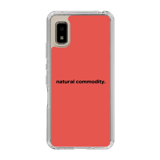 スリムプロテクションケース［ NATURAL COMMODITY Red ］