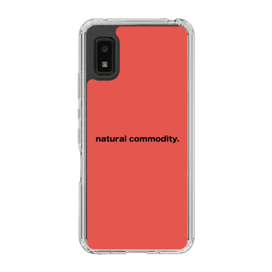 スリムプロテクションケース［ NATURAL COMMODITY Red ］