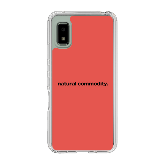 スリムプロテクションケース［ NATURAL COMMODITY Red ］