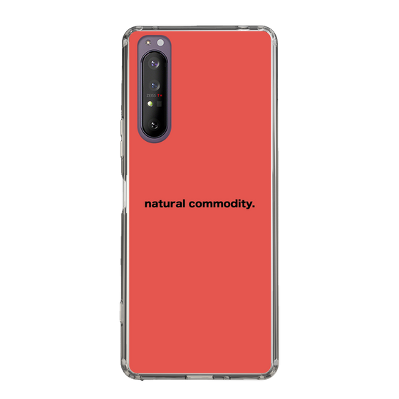 スリムプロテクションケース［ NATURAL COMMODITY Red ］