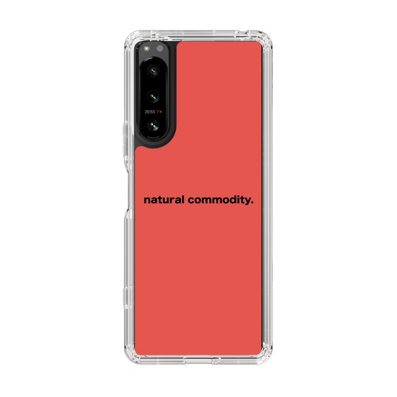 スリムプロテクションケース［ NATURAL COMMODITY Red ］