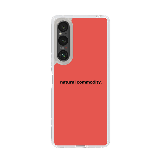 スリムプロテクションケース［ NATURAL COMMODITY Red ］