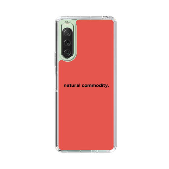 スリムプロテクションケース［ NATURAL COMMODITY Red ］