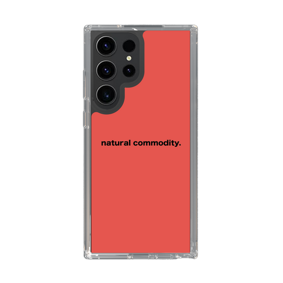 スリムプロテクションケース［ NATURAL COMMODITY Red ］