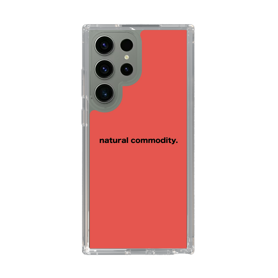 スリムプロテクションケース［ NATURAL COMMODITY Red ］