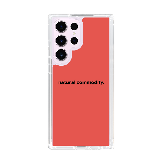 スリムプロテクションケース［ NATURAL COMMODITY Red ］