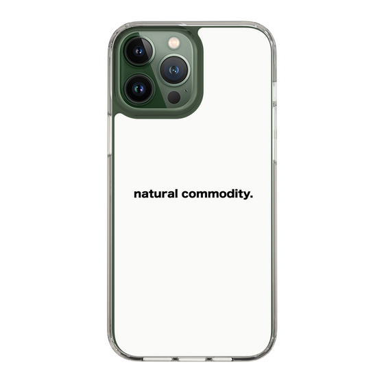 スリムプロテクションケース［ NATURAL COMMODITY White ］