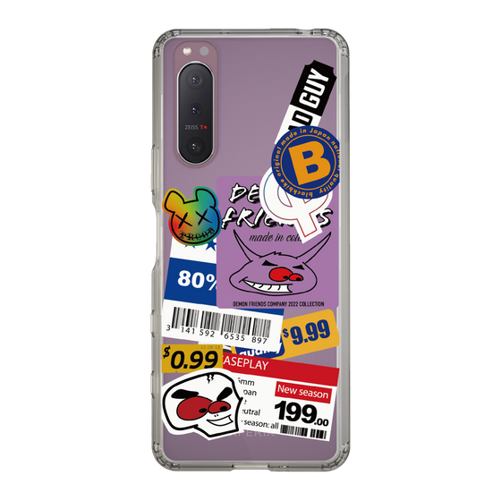 スリムプロテクションケース［ Demon Friends Sticker .1 ］