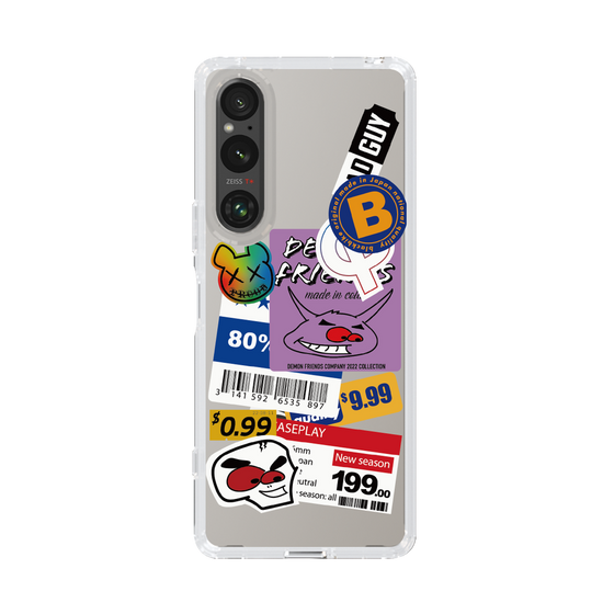 スリムプロテクションケース［ Demon Friends Sticker .1 ］