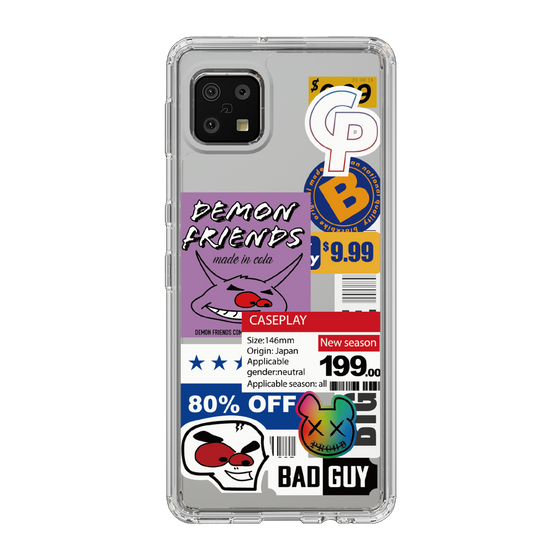 スリムプロテクションケース［ Demon Friends Sticker .3 ］