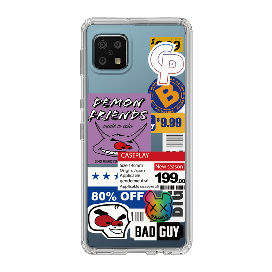 スリムプロテクションケース［ Demon Friends Sticker .3 ］