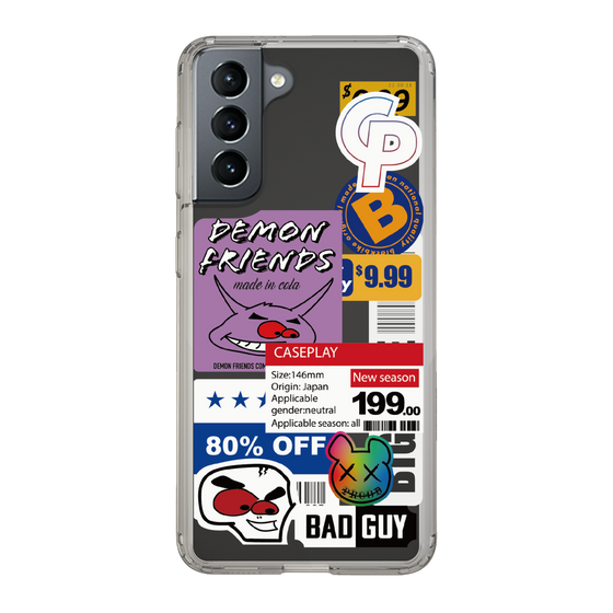 スリムプロテクションケース［ Demon Friends Sticker .3 ］