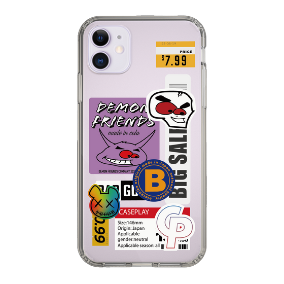 スリムプロテクションケース［ Demon Friends Sticker .4 ］