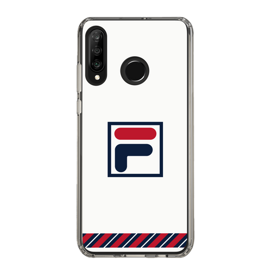 スリムプロテクションケース［ FILA Logo White - フィラ ロゴ ホワイト ］