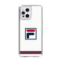 スリムプロテクションケース［ FILA Logo White - フィラ ロゴ ホワイト ］