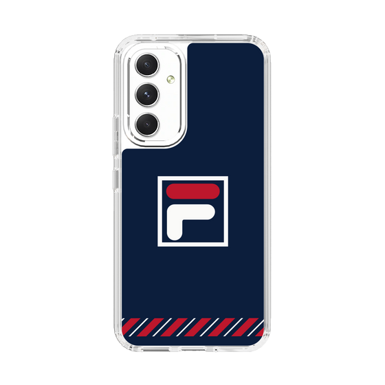 スリムプロテクションケース［ FILA Logo Navy - フィラ ロゴ ネイビー ］