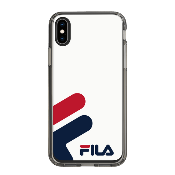 スリムプロテクションケース［ FILA Big Logo White - フィラ ビッグロゴ ホワイト ］