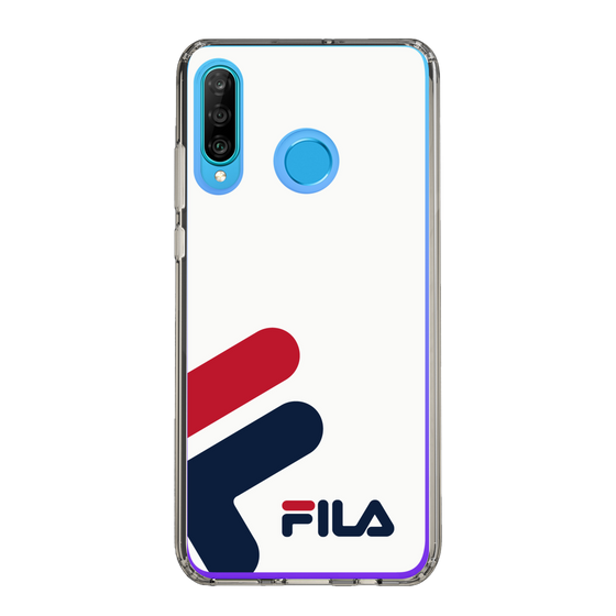 スリムプロテクションケース［ FILA Big Logo White - フィラ ビッグロゴ ホワイト ］