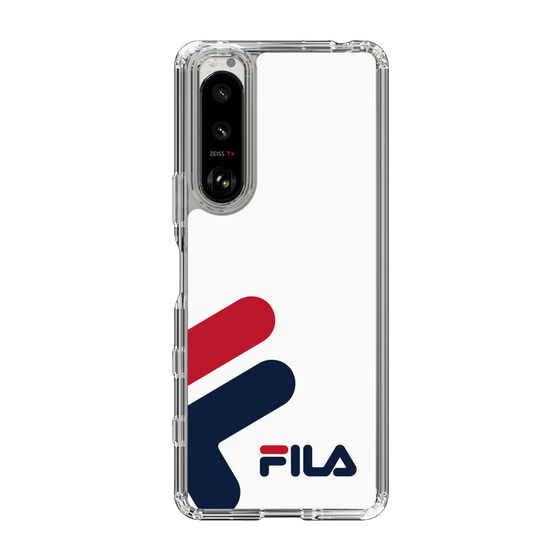 スリムプロテクションケース［ FILA Big Logo White - フィラ ビッグロゴ ホワイト ］