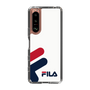 スリムプロテクションケース［ FILA Big Logo White - フィラ ビッグロゴ ホワイト ］