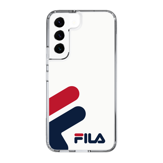 スリムプロテクションケース［ FILA Big Logo White - フィラ ビッグロゴ ホワイト ］