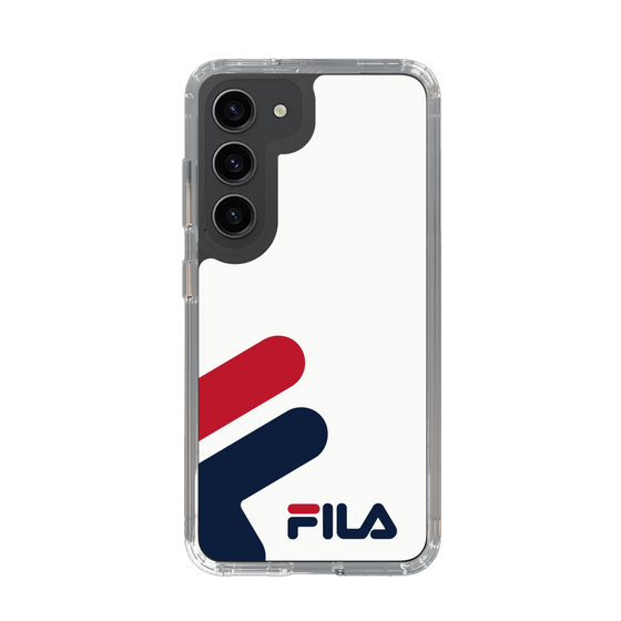 スリムプロテクションケース［ FILA Big Logo White - フィラ ビッグロゴ ホワイト ］