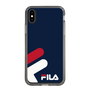 スリムプロテクションケース［ FILA Big Logo Navy - フィラ ビッグロゴ ネイビー ］