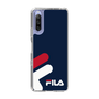 スリムプロテクションケース［ FILA Big Logo Navy - フィラ ビッグロゴ ネイビー ］