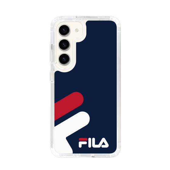 スリムプロテクションケース［ FILA Big Logo Navy - フィラ ビッグロゴ ネイビー ］