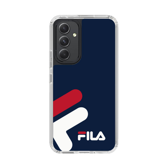 スリムプロテクションケース［ FILA Big Logo Navy - フィラ ビッグロゴ ネイビー ］