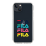 スリムプロテクションケース［ Colorful FILA Logo - カラフル フィラ ロゴ ］