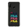 スリムプロテクションケース［ Colorful FILA Logo - カラフル フィラ ロゴ ］